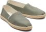 TOMS Shoes ALPARGATA ROPE Volwassenen Instappers Groen - Thumbnail 9