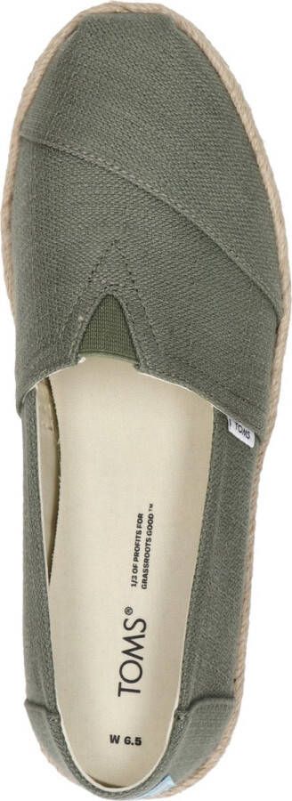 TOMS Shoes ALPARGATA ROPE Instappers Groen