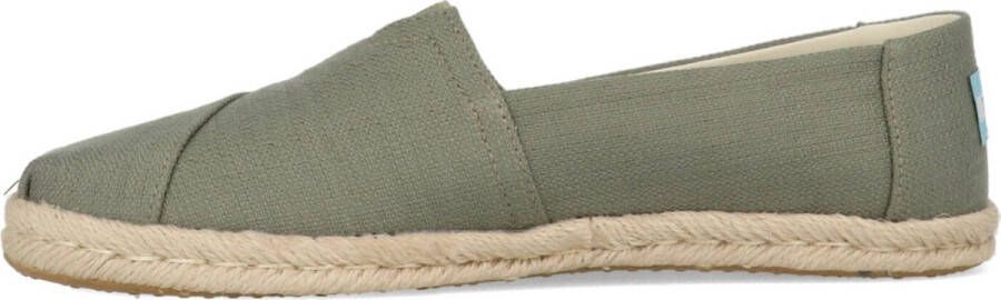 TOMS Shoes ALPARGATA ROPE Volwassenen Instappers Groen