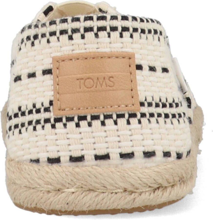 TOMS Shoes ALPARGATA ROPE Volwassenen Instappers Wit beige