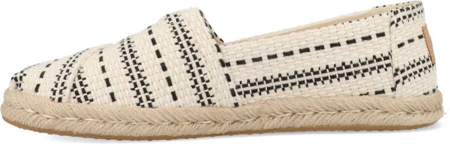 TOMS Shoes ALPARGATA ROPE Volwassenen Instappers Wit beige