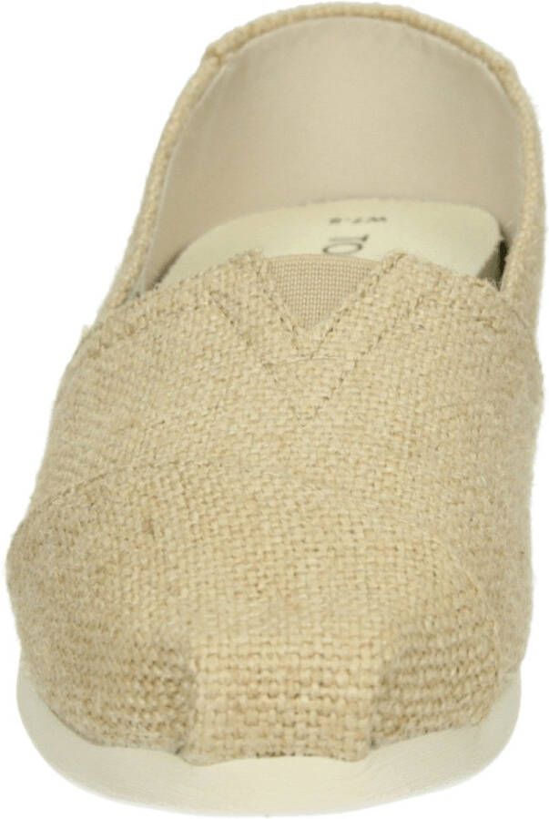 TOMS Shoes ALPARGATA Volwassenen Instappers Wit beige