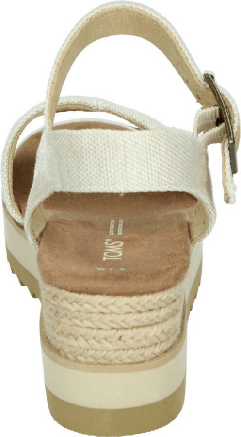 TOMS Shoes DIANA Volwassenen Sandalen met hak Wit beige