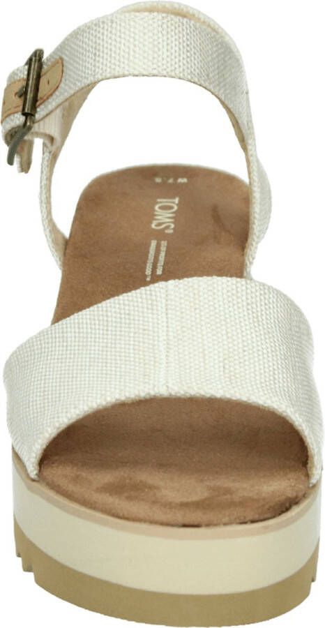 TOMS Shoes DIANA Volwassenen Sandalen met hak Wit beige