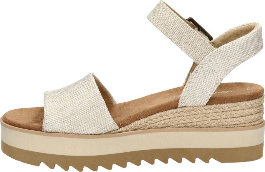 TOMS Shoes DIANA Volwassenen Sandalen met hak Wit beige