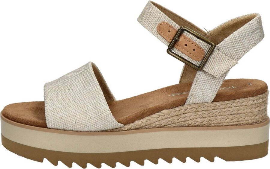 TOMS Shoes DIANA Volwassenen Sandalen met hak Wit beige