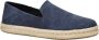 TOMS Santiago Recycled Cotton Canvas Blue Slip-on - Thumbnail 6