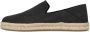 TOMS Shoes Toms Santiago Recycled Cotton Canvas Black Slip-on - Thumbnail 13