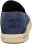 TOMS Santiago Recycled Cotton Canvas Blue Slip-on - Thumbnail 9