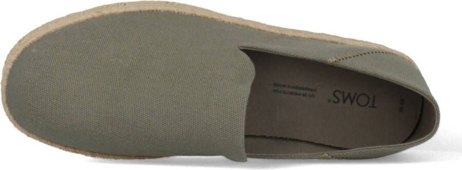 TOMS Shoes SANTIAGO Volwassenen Instappers Groen