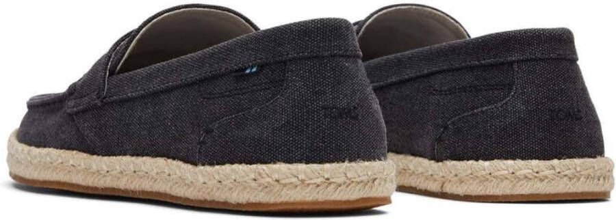 TOMS Shoes STANFORD ROPE Volwassenen Instappers Zwart