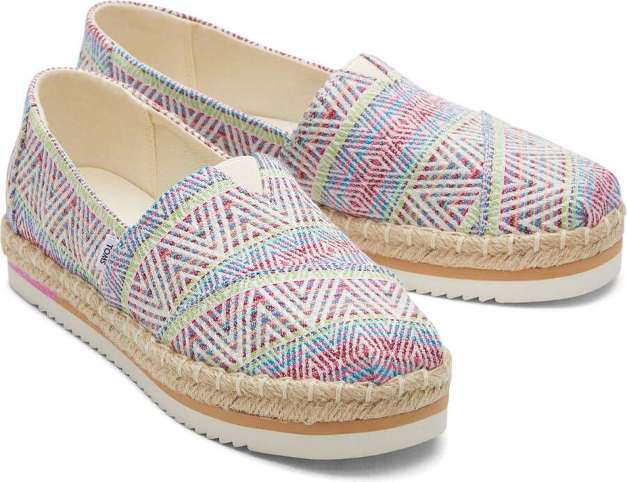 TOMS Alpargata Platform Rope Espadrille Women Natural