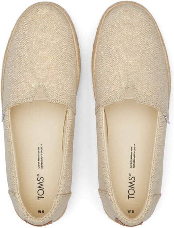 TOMS Shoes VALENCIA Instappers Wit beige