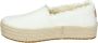 TOMS Shoes VALENCIA Volwassenen Instappers Wit beige - Thumbnail 15