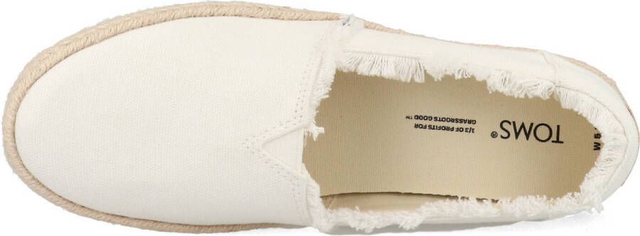 TOMS Shoes VALENCIA Instappers Wit beige