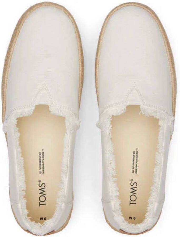 TOMS Shoes VALENCIA Instappers Wit beige