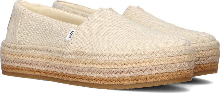 TOMS Valencia Espadrilles Dames Beige