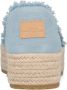 Toms Valencia Platform Espadrille 10019798 Lichtblauw - Thumbnail 8