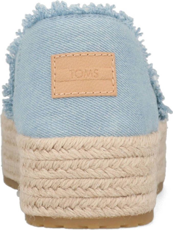 TOMS Espadrilles Dames Valencia Maat: 36 Materiaal: Canvas Kleur: Blauw - Foto 9