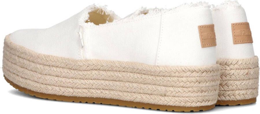 TOMS Valencia Espadrilles Dames Wit