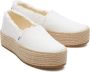 TOMS Shoes VALENCIA Volwassenen Instappers Wit beige - Thumbnail 7