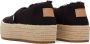 TOMS Valencia | Espadrilles met platea Zwart Canvas Espadrilles Dames - Thumbnail 15