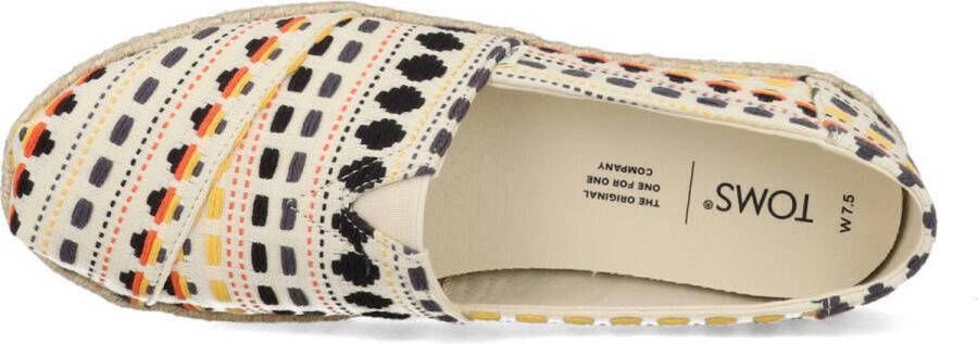 TOMS Wm Alpargata Rope Espadrilles Dames Beige