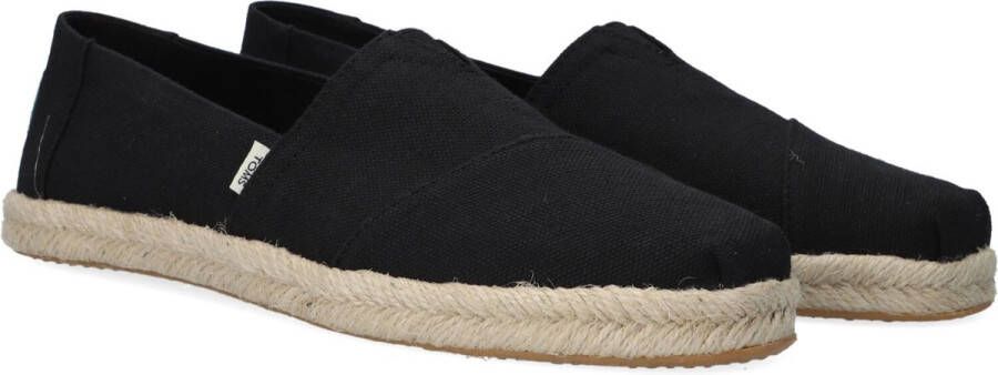 TOMS Wm Alpargata Rope Espadrilles Dames Zwart