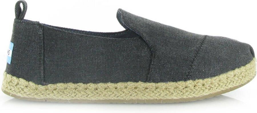 TOMS WMNS Deconstructed Alpargata Zwarte Instapper 36 Zwart