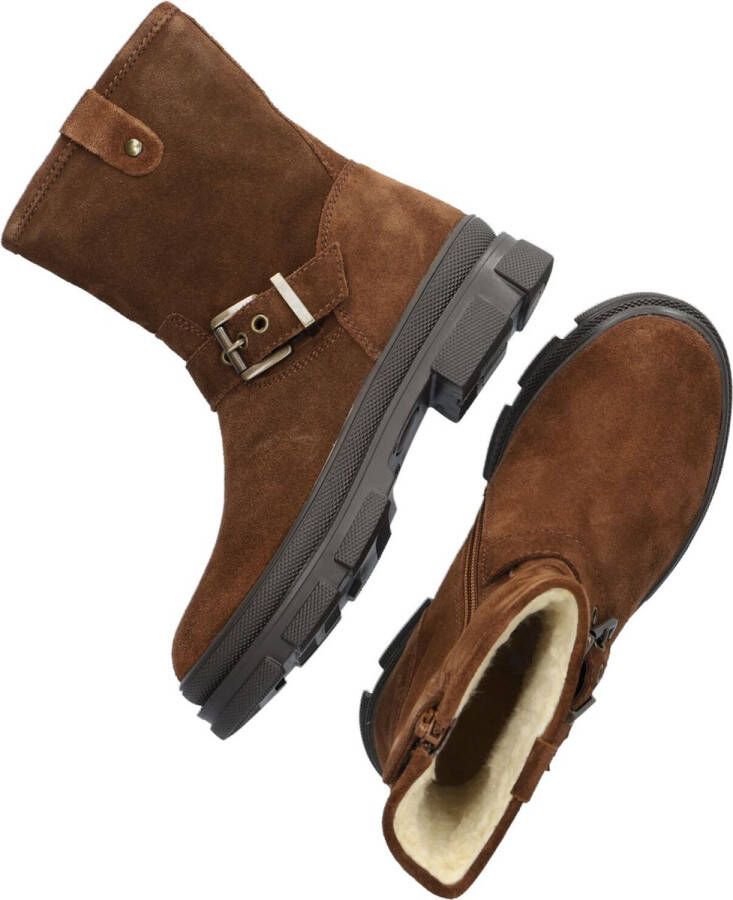 Ton & Ton Lunt Enkelboots Enkellaarsjes Jongens Kids Bruin