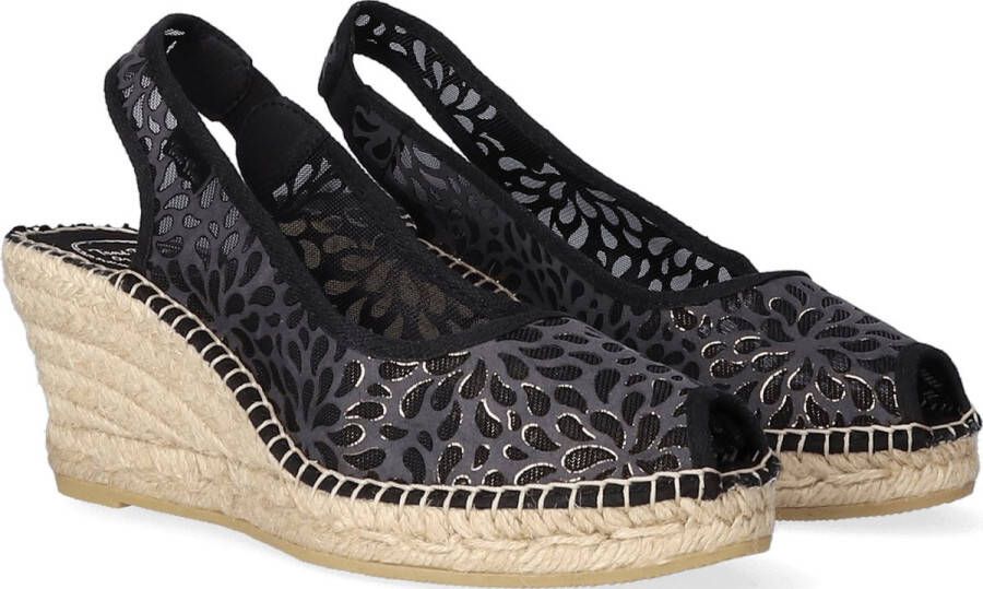 Toni Pons Bea-IK Dames Espadrilles Negre