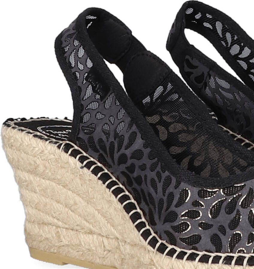 Toni Pons Bea-IK Dames Espadrilles Negre