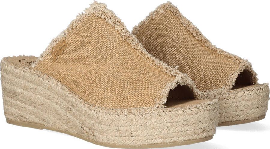 Toni Pons Itaca Dames Espadrilles Torrat Taupe Textiel ITACAtorrat - Foto 4