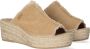 Toni Pons Itaca Dames Espadrilles Torrat Taupe Textiel ITACAtorrat - Thumbnail 4