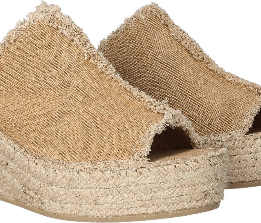 Toni Pons Itaca Dames Espadrilles Torrat Taupe Textiel ITACAtorrat - Foto 6