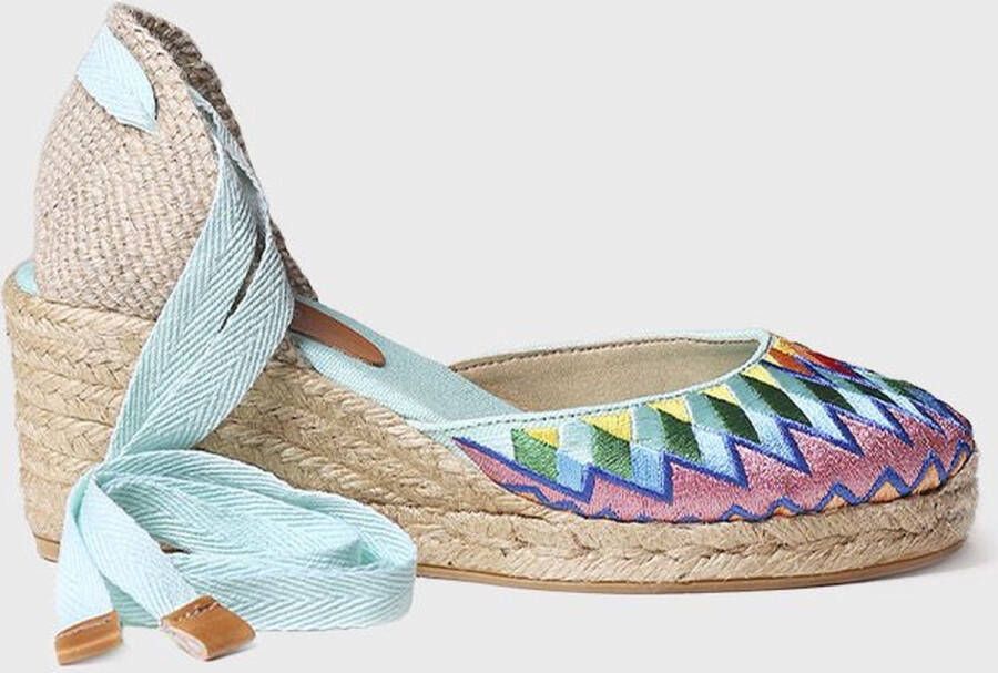 Toni Pons Lolita Dames Espadrilles Rainbow Multi Canvas LOLITArainbow - Foto 3