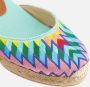 Toni Pons Lolita Dames Espadrilles Rainbow Multi Canvas LOLITArainbow - Thumbnail 9