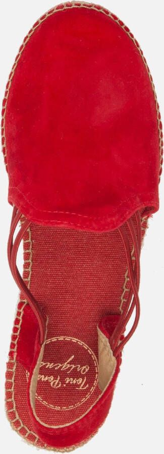 Toni Pons Nuria Dames Espadrilles Red