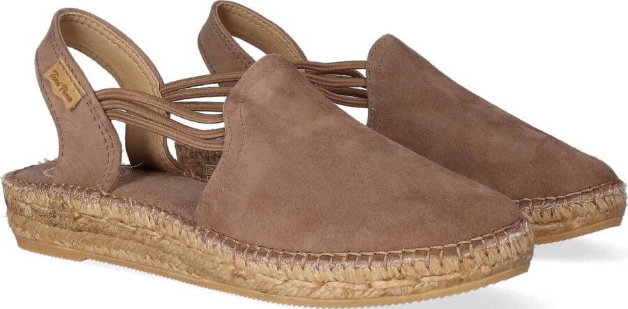 Toni Pons Nuria Dames Espadrilles Taupe