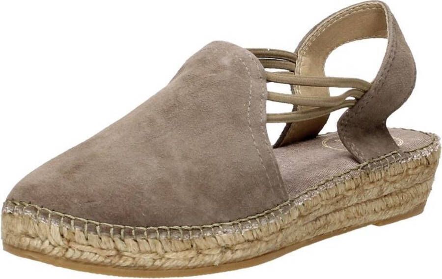 Toni Pons Nuria Dames Espadrilles Taupe