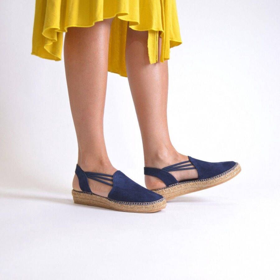 Toni Pons Nuria Espadrilles blauw Suede Dames