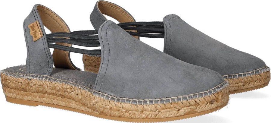 Toni Pons Nuria Dames Espadrilles Gris | Grijs | Suède