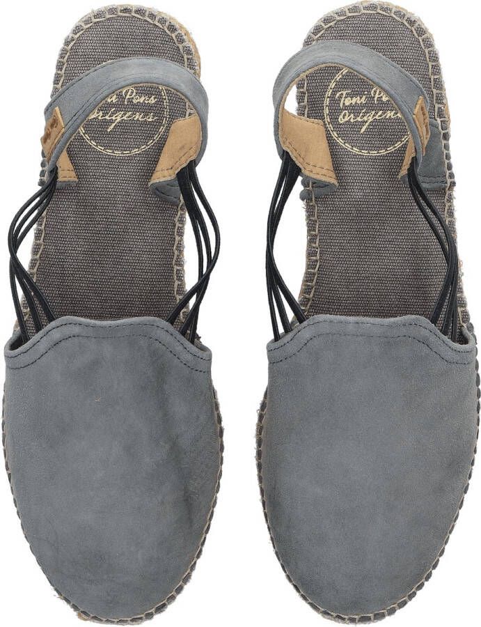 Toni Pons Nuria espadrilles grijs Dames