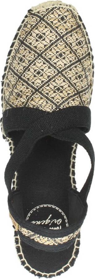 Toni Pons Terra-GE Dames Espadrilles Black