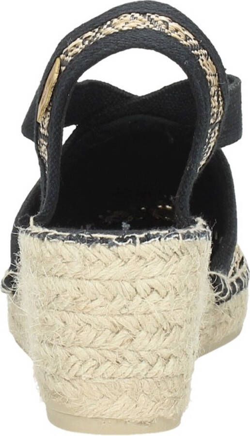 Toni Pons Terra-GE Dames Espadrilles Black