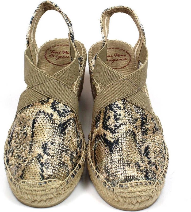 Toni Pons Terra-MB taupe espadrilles dames (s) (TERRA-MB taupe)