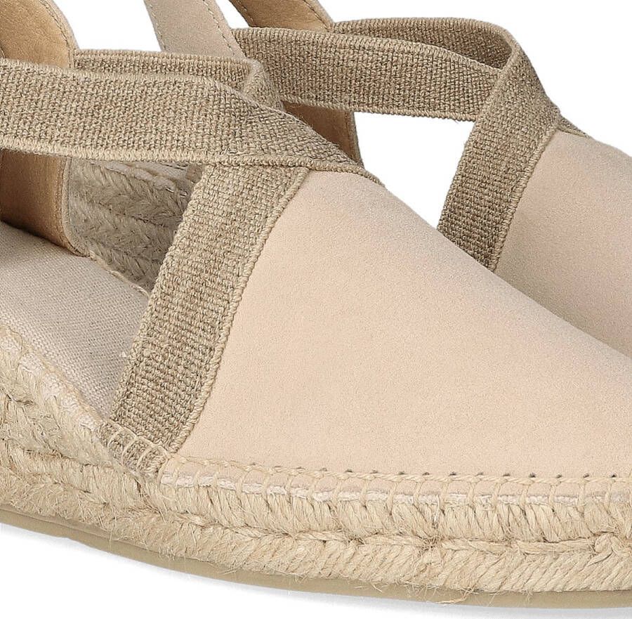 Toni Pons Tona Dames Espadrilles Pedra Beige Suède