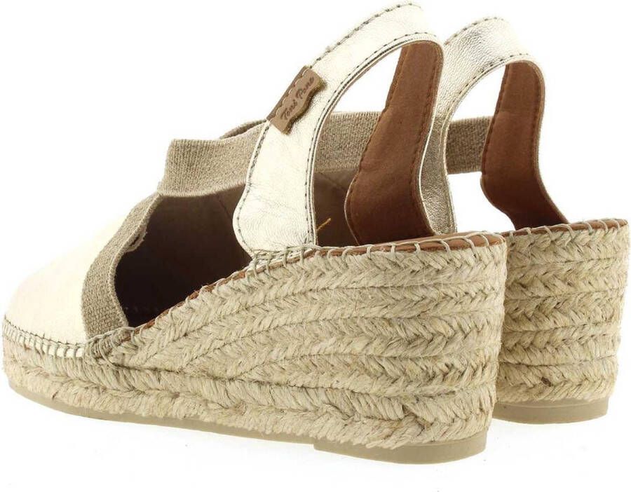 Toni Pons Tossa Dames Espadrilles Platinum