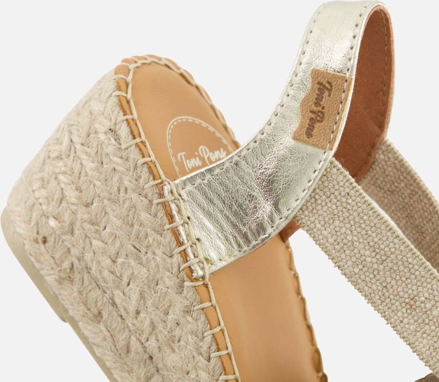 Toni Pons Tossa Dames Espadrilles Platinum