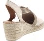 Toni Pons Tossa Dames Espadrilles Plati Zilver Leer TOSSAplati - Thumbnail 11